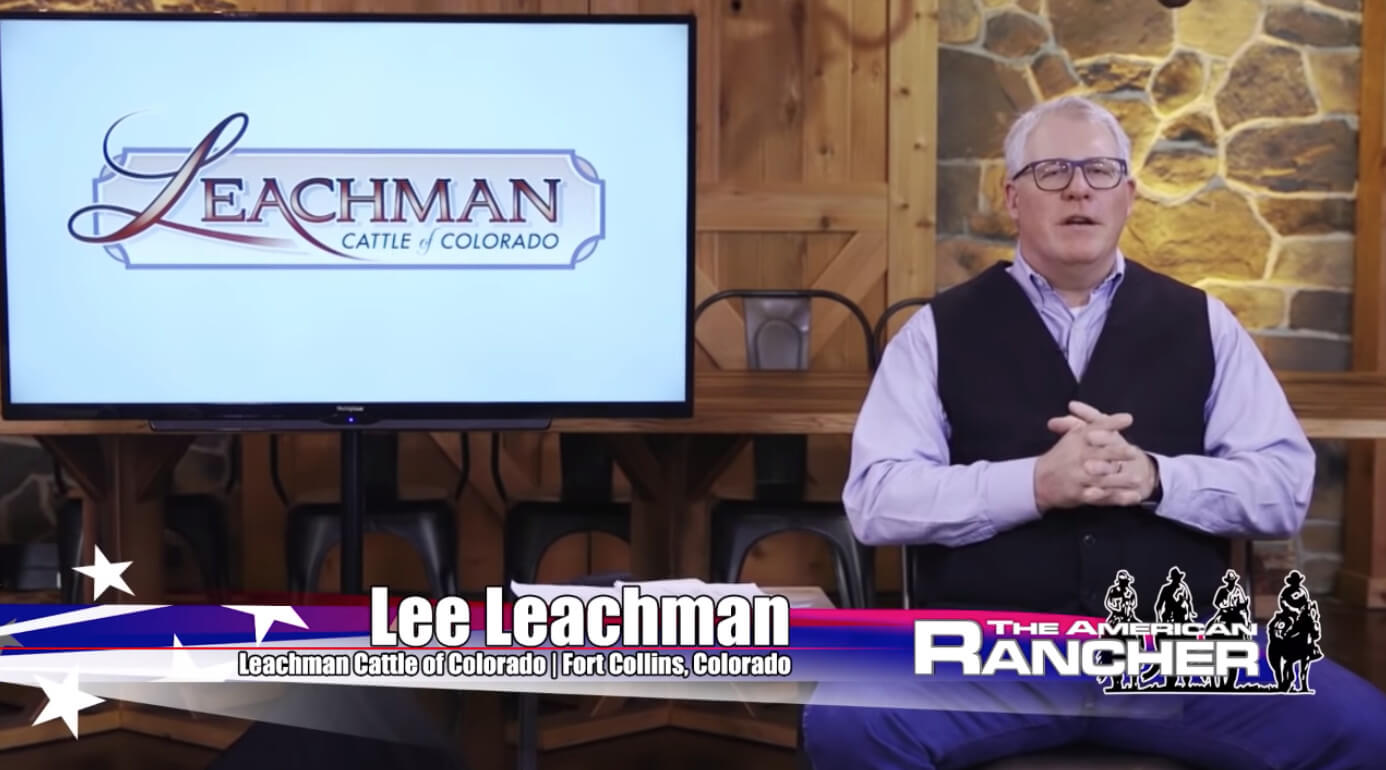 American Rancher Lee Leachman